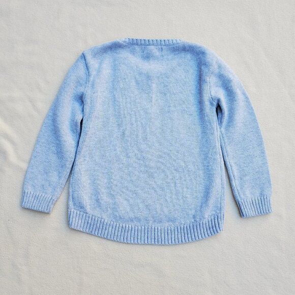 Tucker + Tate long sleeve sweater with a bunny rabbit on the front - Picture 5 of 7